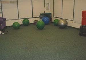 Aerobics & Streching Area